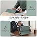 kenke Case for iPad (A16) 11 Inch 2025, iPad 10th Generation 10.9 Inch 2022, Slim Trifold Stand Case with Pencil Holder, Soft TPU Smart Back Cover, Auto Sleep/Wake, Dark Green