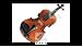 D Z Strad Violin - Model 700 - Light Antique Finish with Dominant Strings, Case, Bow and Rosin (3/4 - Three Quarter)