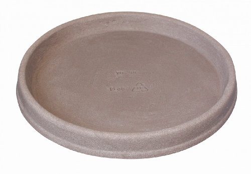 Preisvergleich Produktbild Geli Untersetzer Marcella rund aus Kunststoff Taupe, Durchmesser:56 cm