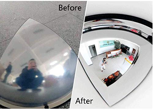Miroir de sécurité pour allée et sortie de garage résidentiel