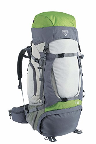 Pavillo ralley Sac à Dos : 80 x 38 x 30 cm/70 l L Multicolore - Hellgrau/Anthrazit/Grün