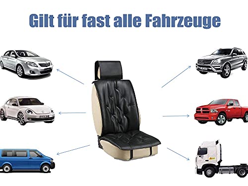 Big Ant Coprisedili per auto, in pelle morbida