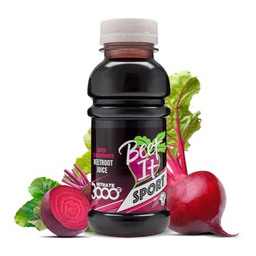 Image of Beet IT Beetroot Juice Sport Nitrate 3000mg - Super Concentrated Beet Juice Liquid Dietary Supplement No Added Sugar, Artificial Colors, Preservatives, BPA-Free, Gluten-Free, 8.5oz (7 Servings)