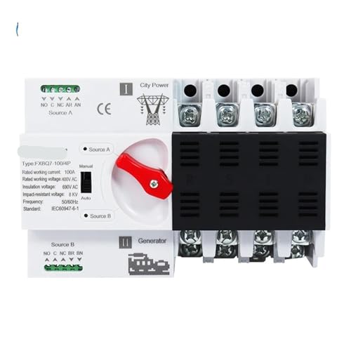 Générateur d'alimentation sans interruption 4P 63A pour sécuriser l'énergie solaire