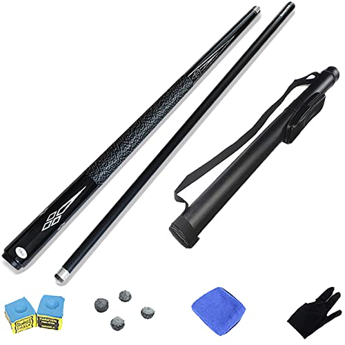 Taco de billar profesional 58 pulgadas con punta 13 mm y cubeta miniatura 1