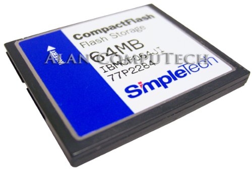 Simpletech64Mb 77P2284 Compactflash Card Ibmcf064Ji