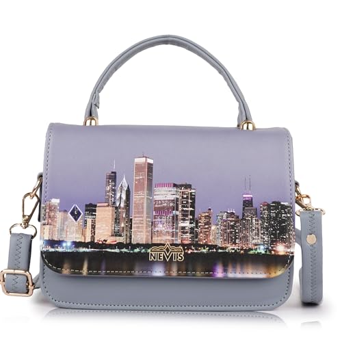 Image of Nevis Women's Stylish Sling Bag, Casual Crossbody Digital Print Sling Bag