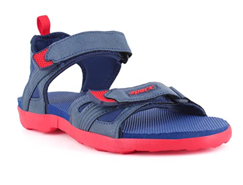 Image of Sparx mens SS 582 | Latest, Daily Use, Stylish Floaters | Blue Sport Sandal - 6 UK (SS 582)
