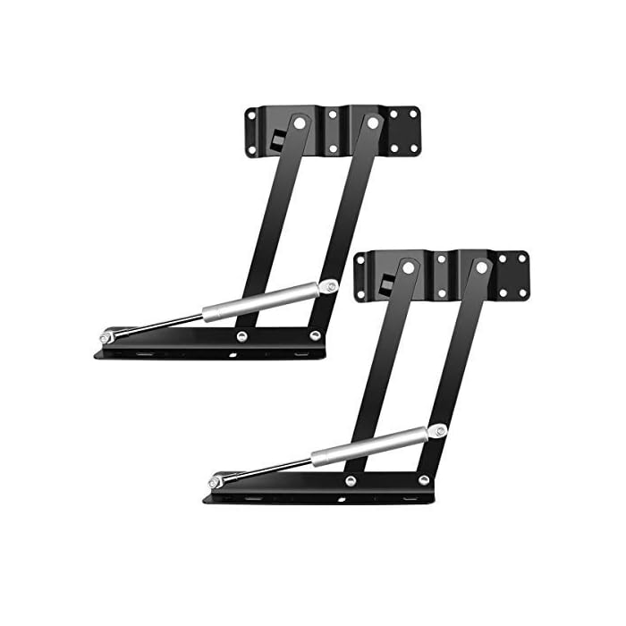 Buy Folding Lifting Frame 1 Pair Gas Hydraulic Lift up Hinge Mechanism