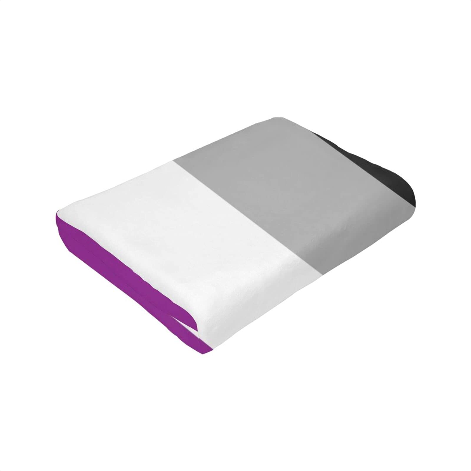 Nicht-binäre Flagge Flanell-Fleece Decke 50 X 40 Zoll – Weich, Wärmend, Für Bett & Sofa, All Season