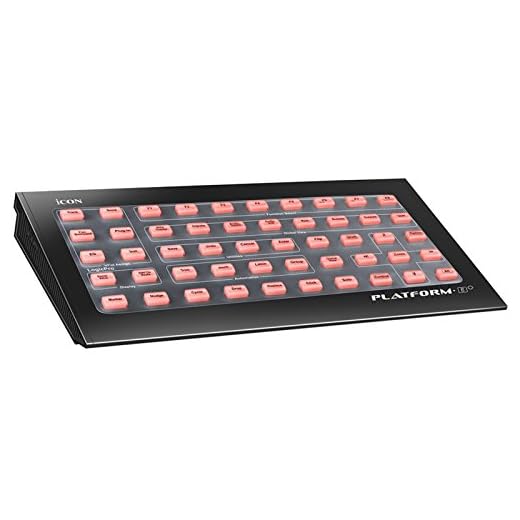Icon Pro Audio Platform B+ - 50-Button Module for Platform M+ DAW Control Surface