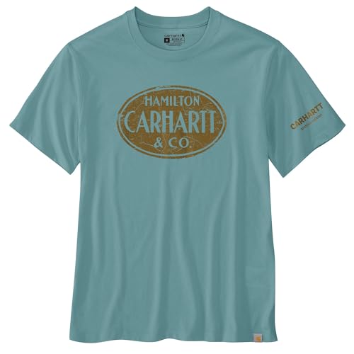 Carhartt Men's 106774 Relaxed Fit Lightweight Short-Sleeve Hamilton Graphic T-S