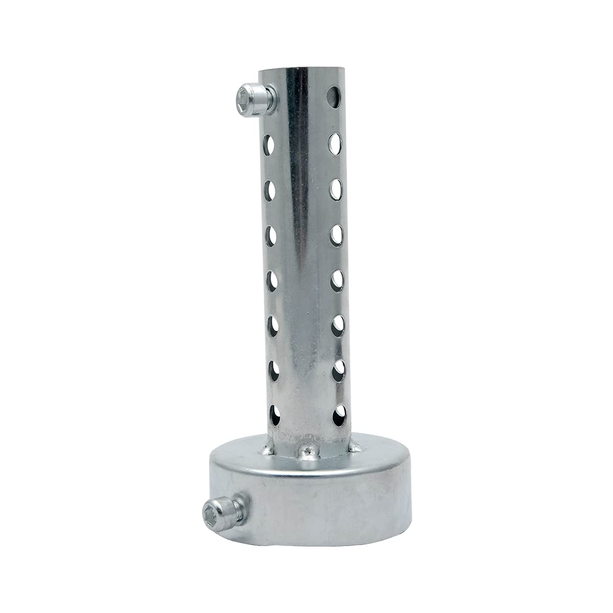 1PC 60mm Silencieux d'échappement universel pour moto DB Killer Silencieux d'échappement 60mm - Argent