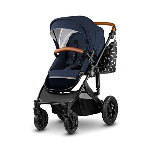 Kinderkraft 3-in-1 kinderwagen PRIME 2020, reissysteem, elegante kinderwagen, buggy, inklapbaar, met groep 0 autostoel… - Afbeelding 4