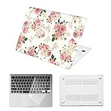 【Fonction】La Étui rigide de Plastique PC de haute qualité, haute résistance aux chocs, bonne stabilité dimensionnelle et poids léger. Ce sera comme ne pas utiliser d'étui de protection.La partie inférieure de la coque comporte deux rangées d'aérations et quatre patins en caoutchouc, ce qui la rend plus stable lorsque vous tapez et n'affecte pas la dissipation thermique de votre Macbook.