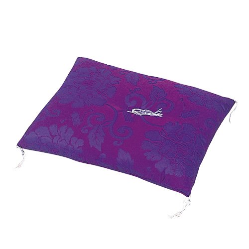 仏壇屋 滝田商店 新型略式曲録用座布団 ドンス (37cm×31cm)◆寺院用仏具・曲録用品【滝田商店発行 証明書付】