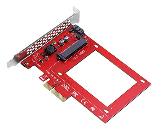 U.2 (SFF-8639) Adapter,U.2 to PCIe NVMe SSD Adapter Card