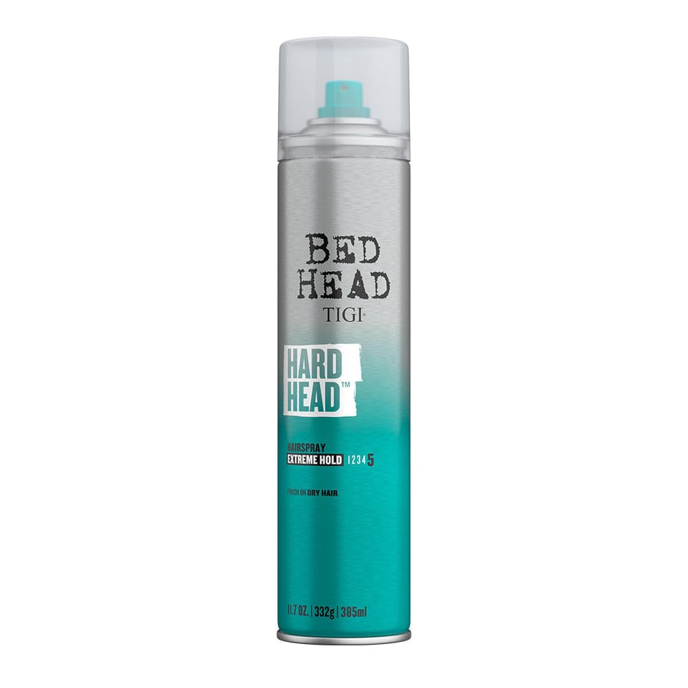 Tigi Bed Head By - Hard Head Hairspray - Extra Strong Hold - Natural Shine Finish - 385 Ml