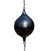 YUENA CARE Bola de Velocidad de Boxeo para Adultos Speedball de Boxeo Profesional Bola de Cuero de Doble Extremo de Cuero para Entrenamiento Fitness Bola de Velocidad en Forma de Pera Colgante Negro