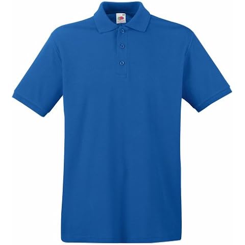Fruit of the Loom Royal Polo Shirt - Large Cover