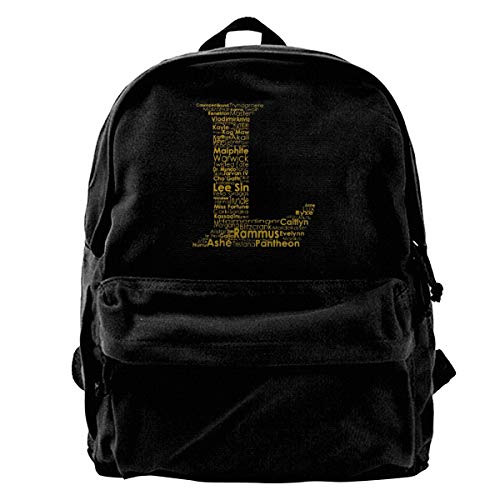 Videojuego League of Legends Logo Mochila con cordón Gimnasio Bolsas de Baile Regalo