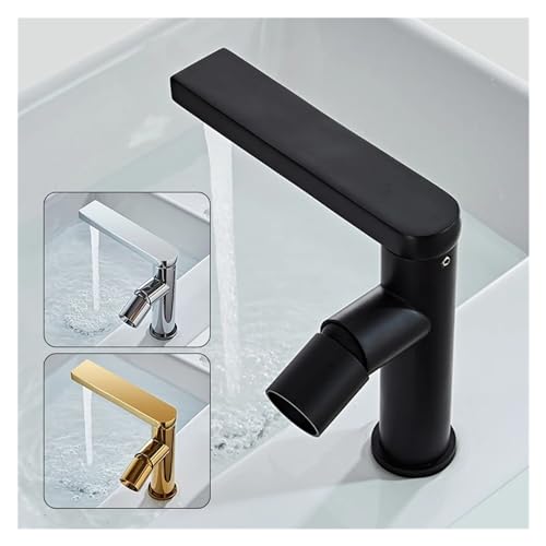 Robinet noir lavabo anti calcaire Goldhigh mitigeur durable