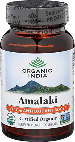 Organic India, Amalaki Organic, 90 Veggie Capsules
