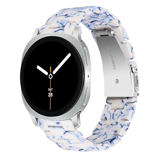 Bracelet Samsung Galaxy Watch 8 en résine colorée DEALELE pour hommes et femmes