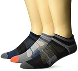 ASICS Women's Quick Lyte Cushion Single Tab (3 Pack), Dark Blue Assorted, X-Large