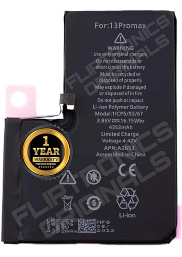 Image of Battery for iPhone 13 Pro Max A2643 A2484 A2641 A2644 A2645 Battery with 1 Year Warranty****(P104)