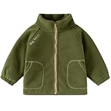 Gajaous Kinder Polar Fleece Jacke, Baby Jungen Voll-Reißverschluss Langarm Warm Mantel für Herbst...