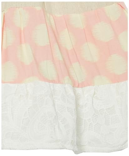 Star Vixen Girls' Lace Trim Patchwork Dress4