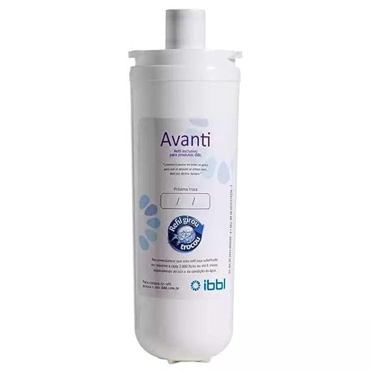 Kit 2 Refil Filtro Purificador De Agua Ibbl Avanti E Mio Original
