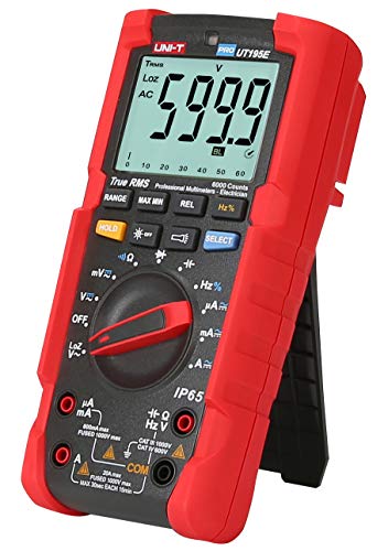 Image of UNI-T UT195 Series UT195E /UT195M /UT195DS Handheld Industrial Digital multimeters IP65 and 2m Drop Proof