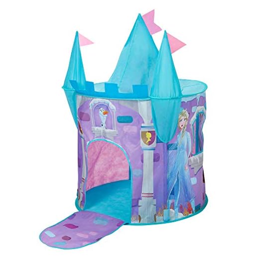 Disney Frozen Castle Pop Up Play Tent, Blue/Purple
