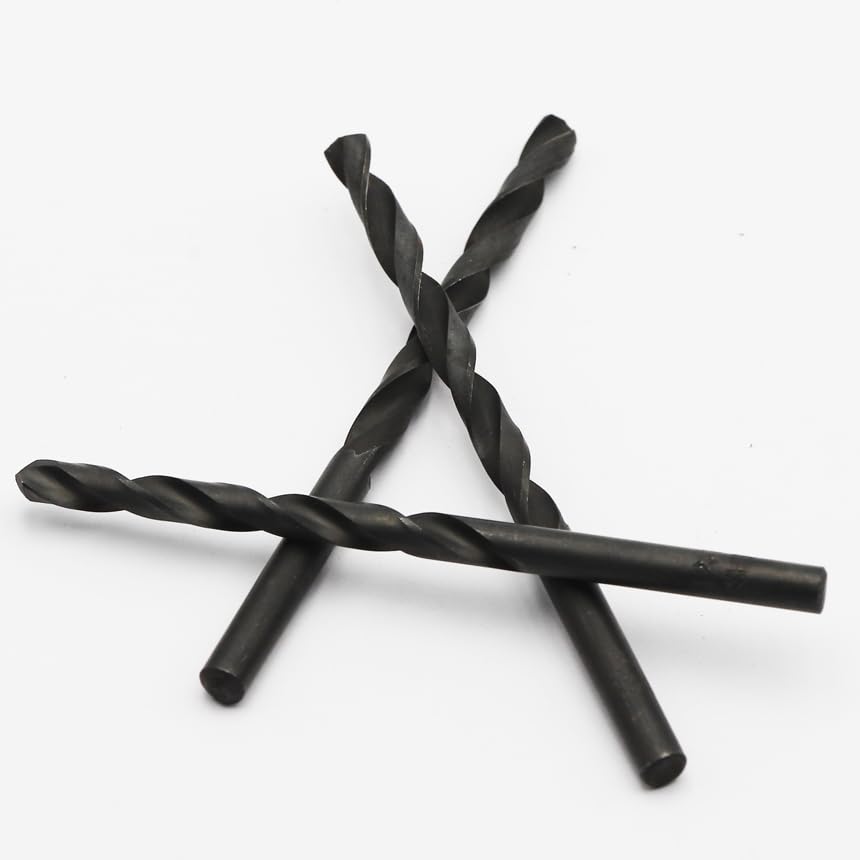 1PC 20x205mm High Speed Steel HSS Black Straight Hole Cutter Driller Spiral Twist Drill Bit