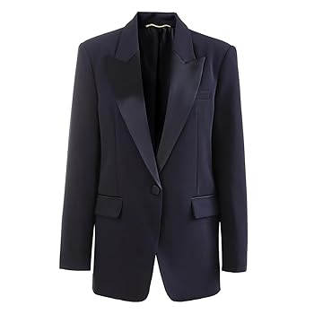 Zadaos Women's Blazer Jacket Notched Collar Long Sleeve