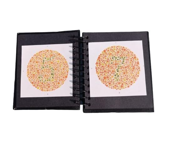 medovia ishihara test chart book for colour deficiency 38 plates with user manual for eye testing 38 plates (multicolor) adults and professionals color vision ishihara book