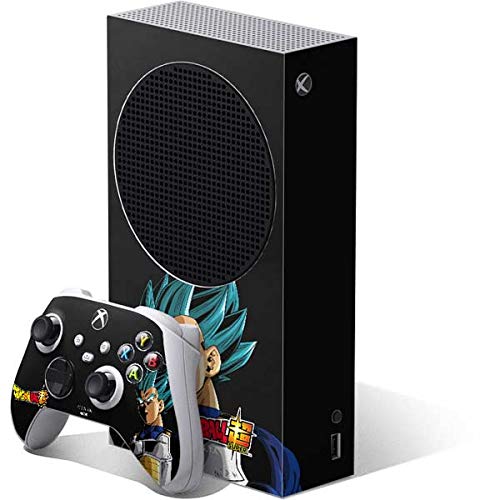 Skinit Decal Gaming Skin Compatible with Xbox Series S Bundle - Officially Licensed Dragon Ball Super Vegeta Design