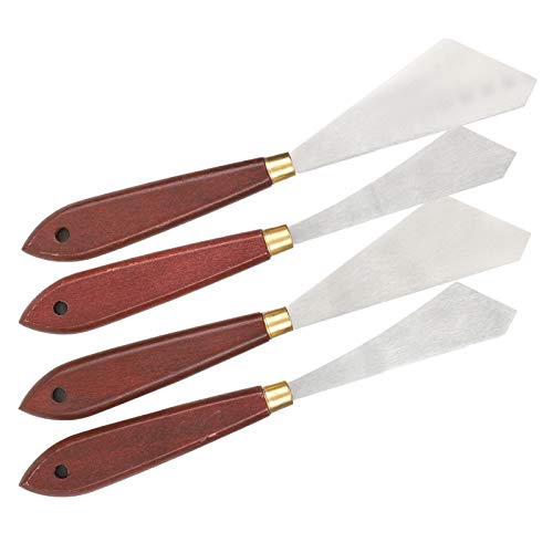 Olieverf mes, stevige draagbare schilderkunst spatel, stevig praktisch duurzaam voor liefhebbers kunstenaars - Afbeelding 7