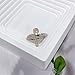 Layered CZ Safety Pin Stackable Open Rings for Women Fashion Gold Silver Plated Two Tone Cubic Zirconia Paved Engagement Promise Statement Band Finger Rings Unique Design Fashion Jewelry Size 7 (3910)