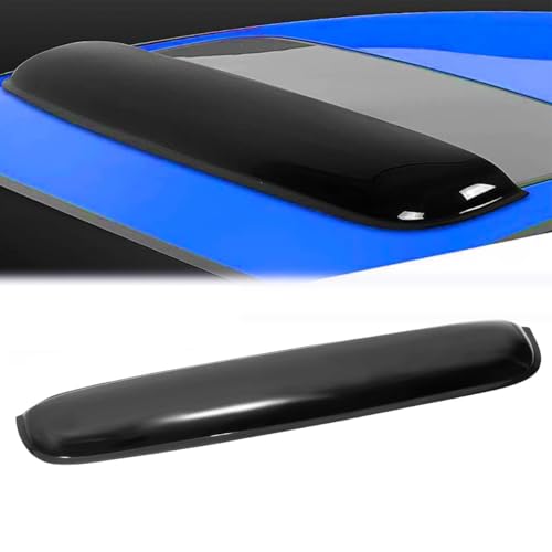 Deebior 43"(Not Wider Than 41.8") Sunroof Wind Deflector,Universal Fit Tinted