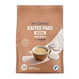 by Amazon Kaffeepads Crema 100% Arabica, Geeignet für Senseo Maschinen, Mittlere Röstung, 36 Stück, 1er-Pack