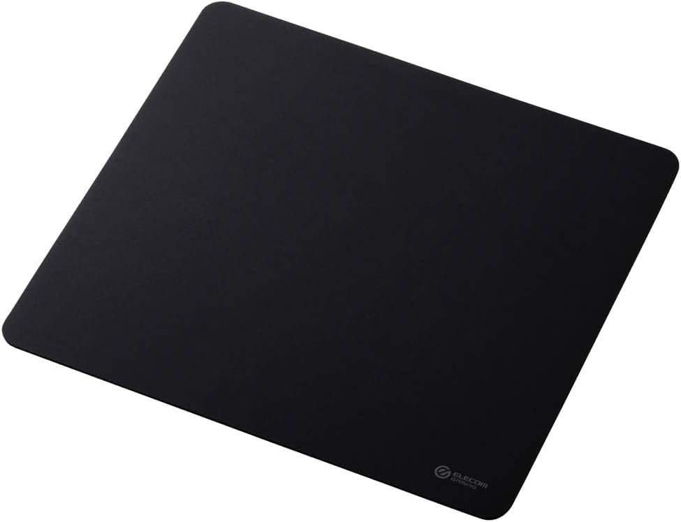 Elecom MP-G10BK Gaming Mouse Pad Cloth Surface Control 420x460mm Thickness 3mm Black