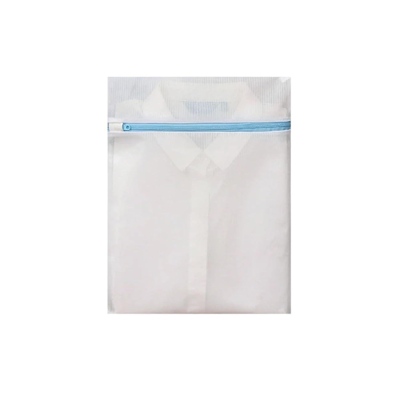 6 bolsas de lavandería azules con cremallera for lavadora. Bolsas protectoras malla fina for ropa sucia para Suéteres, Camisas