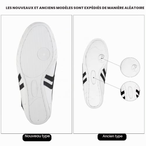AYNEFY Chaussures de Taekwondo Respirantes, Baskets Arts Martiaux pour Hommes Femmes Enfants, Chaussures de Boxe Kung Fu – vue 9