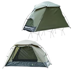 ポップアップテント　1秒設営　組み立て簡単　軽量　グリーン&グレー 楽天市場】テント ポップアップテント 4-6人用 折りたたみ