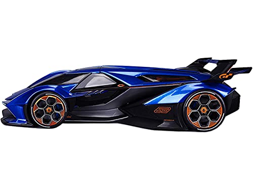 Lambo V12 Vision Gran Turismo Blue Metallic 118 miniatura 2