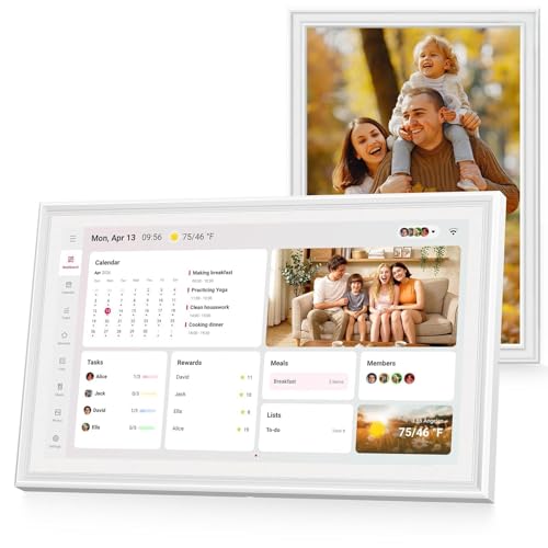 Calendario digital para solucionar el desorden de citas con pantalla táctil de 15,6 pulgadas