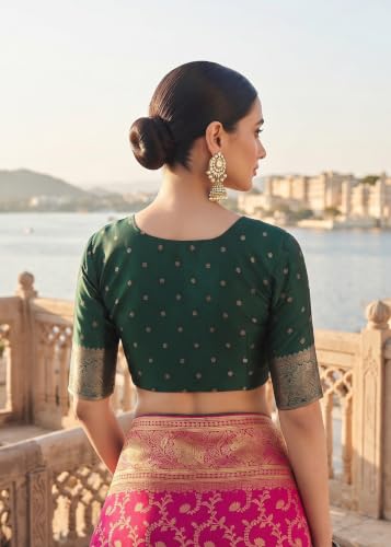 Monjolika Fashion kanjivaram silk saree in soft silk – image 6